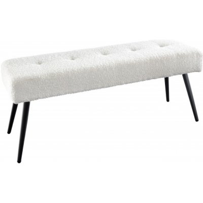 Interior DE Lavice Boutique 100 cm bílá colin bouclé LAV44245 – Sleviste.cz