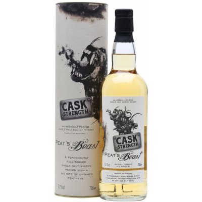 Peats Beast Cask Strenght 52,1% 0,7 l (tuba) – Hledejceny.cz