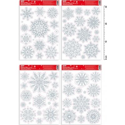 Okenní fólie MFP Paper vánoce glitr VA011 20x30cm – Hledejceny.cz