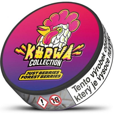 Kurwa collection just berries forest berries 12 mg 20 sáčků – Hledejceny.cz