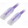 síťový kabel Panduit UTP6AX1MVL Patch, TX6A™ 10Gig,U/UTP; 6a; drát; Cu; PVC; 1m, fialový