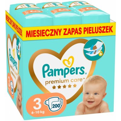 Pampers Premium Care 3 200 ks – Zbozi.Blesk.cz