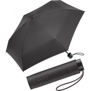 Esprit Petito 574XX malý manuální skládací deštník černý