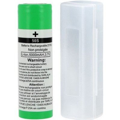 Samsung baterie 50S 21700 5000mAh + POUZDRO – Zboží Dáma