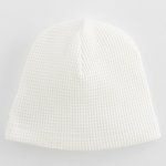 New Baby Kojenecká bavlněná čepička Luxury clothing Luxury clothing Bílá – Sleviste.cz