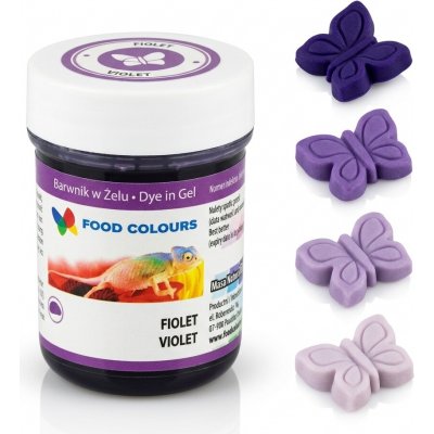 Food Colours Gelová barva Fialová 35 g – Hledejceny.cz