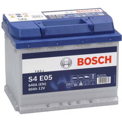 Bosch S4 12V 60Ah 640A 0 092 S4 E05 – Hledejceny.cz