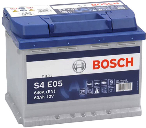 Bosch S4 12V 60Ah 640A 0 092 S4 E05