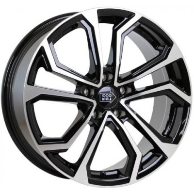 Mille Miglia MM1025 8x18 5x108 ET45 black polished – Hledejceny.cz