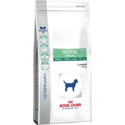 Royal Canin Veterinary Diet Dog Dental Small 3,5 kg od 428 Kč - Heureka.cz