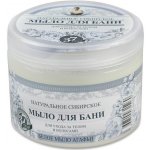 Babička Agafia přírodní bílé sibiřské mýdlo do koupele pro péči o tělo a vlasy 500 ml – Zboží Dáma