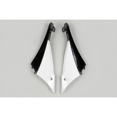 UFO díly krytů chladiče YAMAHA YZF 450 10-13, barva bílá/černá – Sleviste.cz