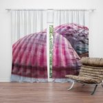 Sablio Závěs Mušličky: 2ks 140x250cm – Hledejceny.cz