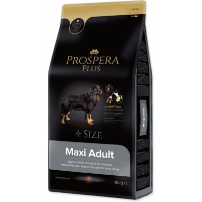 Krmivo Prospera Plus Maxi Adult kuře s rýží 15kg