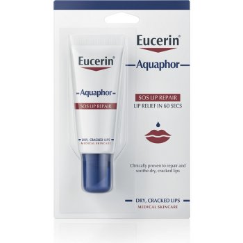 Eucerin Aquaphor Lip Repair balzám na suché a popraskané rty 10 ml