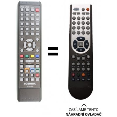 Dálkový ovladač Predátor Toshiba SE-R0344, RDXV60KB – Sleviste.cz