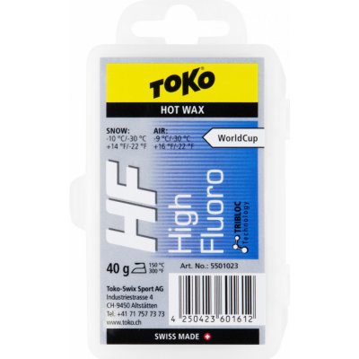 TOKO HF Hot Wax blue 40g – Zboží Mobilmania