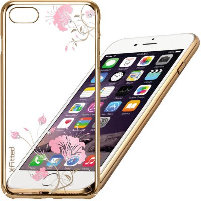 PROTEMIO 5989 X-Fitted SWAROVSKI obal Apple iPhone 6 Plus / 6S Plus zlatý (0055) – Zboží Mobilmania