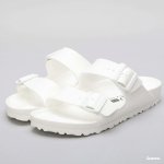 Birkenstock sandály Arizona EVA White NARROW Mujer Blanco bílá – Zboží Dáma