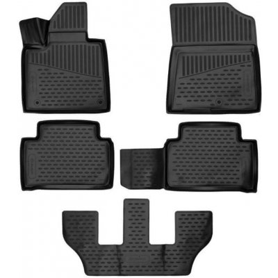 Koberce gumové Novline Kia Sorento 2021- 7 míst – Sleviste.cz