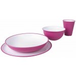 Omada Set plastového nádobí Sanaliving Set 4pcs Fucsia 8022365344737 – Zboží Mobilmania