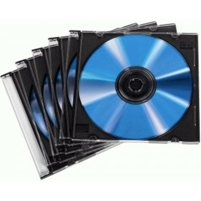 Hama obal pořadače na CD/DVD 00051269 transparentní polystyren 50 ks – Zboží Živě