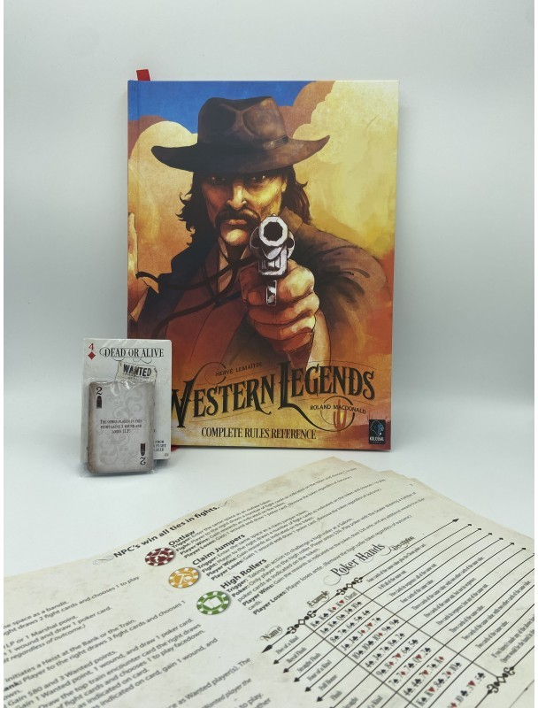 Kollosal Games Western Legends: Blood Money correction pack Kickstarter