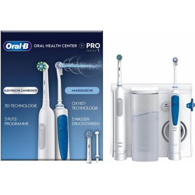 Oral-B Center OxyJet Oral Irrigator + Oral-B Pro 1 – Zboží Dáma