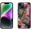 Pouzdro a kryt na mobilní telefon Apple mmCase na iPhone 14 barevný motýl