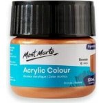 Mont Marte akrylová barva 100 ml bronzová – Zboží Dáma