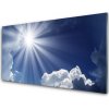Obraz akrylový obraz Slunce Krajina 100x50 cm