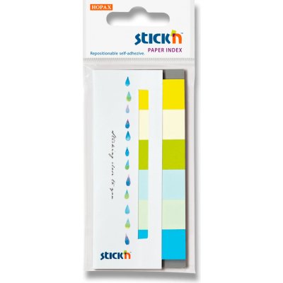 Hopax Stick'n Paper Index - samolepicí papírové záložky - 6 × 30 lístků, Summer – Hledejceny.cz
