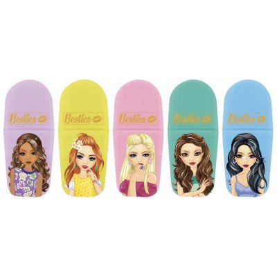 Grafix Besties zvýrazňovače v taštičce sada 5ks – Zboží Živě