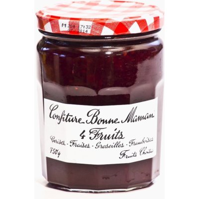 Bonne Maman 4 druhy ovoce 750 g – Sleviste.cz