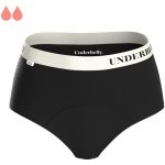 Underbelly menstruační kalhotky CLASSI černá bílá z mikromodalu Pro slabší dny menstruace – Sleviste.cz