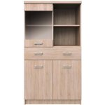 Arten Nano Systems s.r.o. Top Mix 2D1W1S-80 Dub sonoma – Zboží Dáma