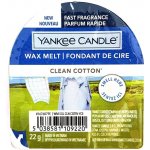 Yankee Candle Clean Cotton vonný vosk 22 g – Zboží Dáma