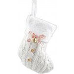 Prima-obchod Mikulášská / vánoční punčocha mini 15x19 cm, barva 1 krémová nejsvět. – Hledejceny.cz