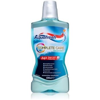 Aquafresh Complete Care Fresh Mint ústní voda 500 ml