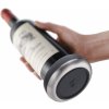 Vývrtka a otvírák lahve VacuVin podtácek pod láhev vína stříbrný