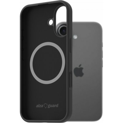 AlzaGuard Silicone Case Compatible with Magsafe pro iPhone 17 černý AGD-PCMS476B – Zboží Živě