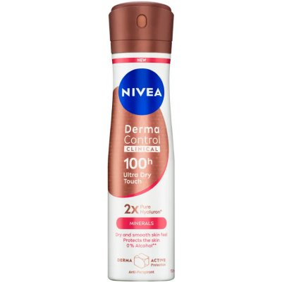 Nivea Antiperspirant sprej pro ženy Derma Control 150 ml – Zboží Dáma