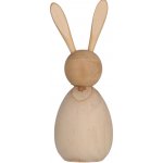 Textilomanie Dřevěný zajíček BUNNY DAISY 17,5 cm přírodní – Hledejceny.cz