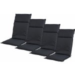 LIVARNO home Houston antracitová 120 x 50 x 4 cm 4dílná – Zboží Dáma