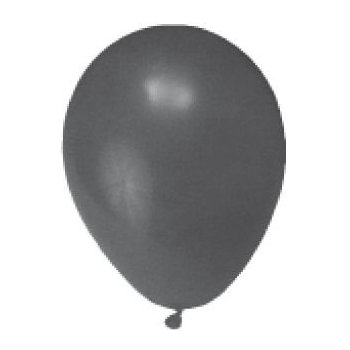 balónky černé 25 cm 930694