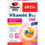 Doppel herz aktiv Vitamin B12 500 30 vegan mini tablet – Hledejceny.cz