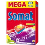 Somat All in 1 Lemon&Lime tablety do myčky 80 ks – Sleviste.cz