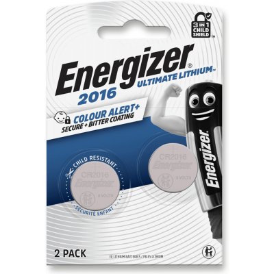 Energizer Ultimate Lithium CR2016 2ks E301319500 – Zboží Živě