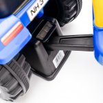 Baby Mix traktor s vlečkou a nářadím New Holland modré – Zboží Dáma