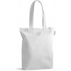 Nákupní taška a košík MERIDA taška s recyklovanou bavlnou Bílá